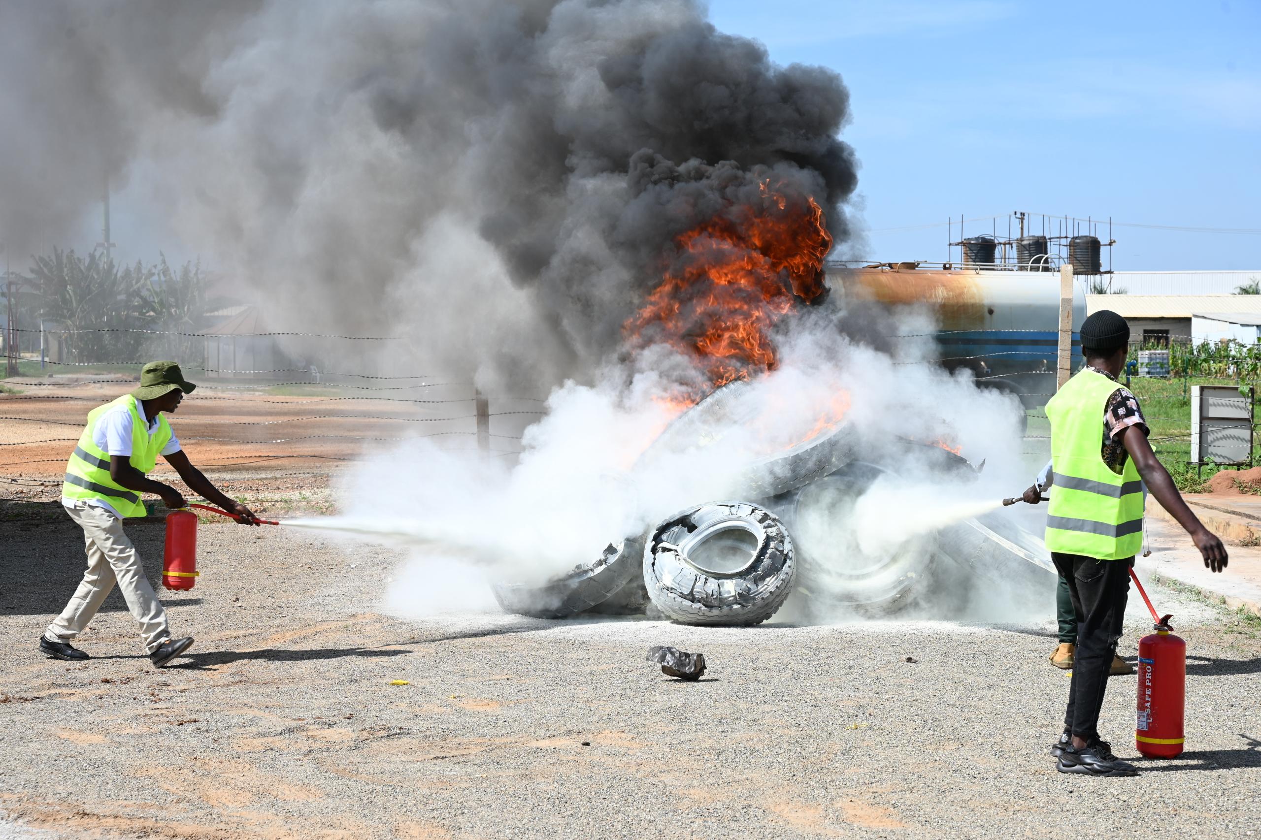 Sino Uganda Mbale Industrial Park Tests Emergency Preparedness With Large-Scale Fire Drill