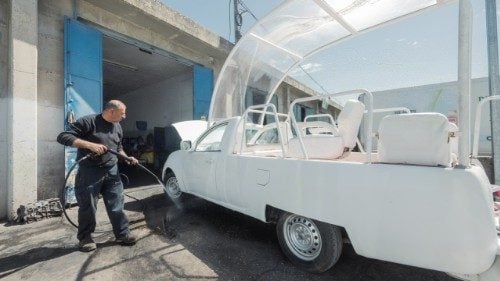 Pope Francis Left His Popemobile to Be Turned Into Ambulance for Gaza Children