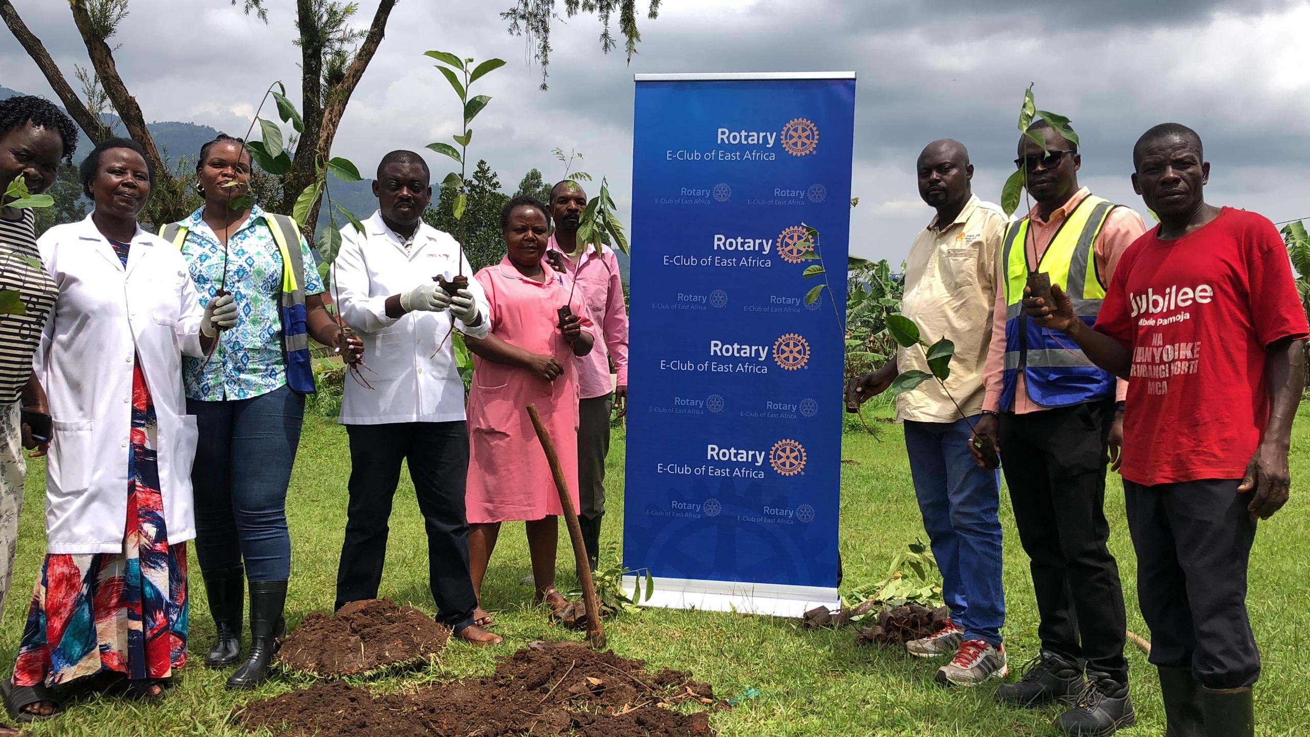 NBS TV,Rotary Launch Tree Planting Drive in Bududa to Tackle Environmental Degradation