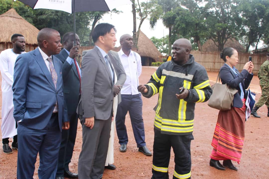 Japanese UNESCO Envoy Visits Kasubi Royal Tombs to Monitor Restoration Progress