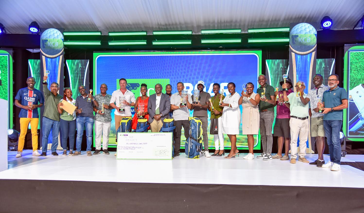 Team Uganda Shines as KCB East Africa Golf Tour Hits Serena Kigo in Style