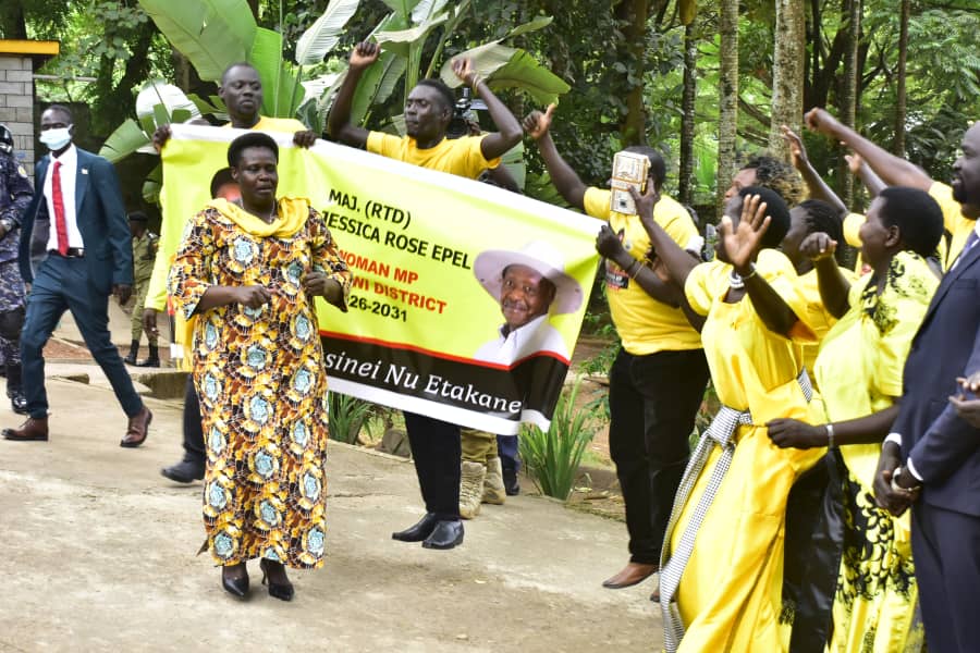 Cheers as Katakwi Welcomes VP Jessica Alupo NRM Nomination