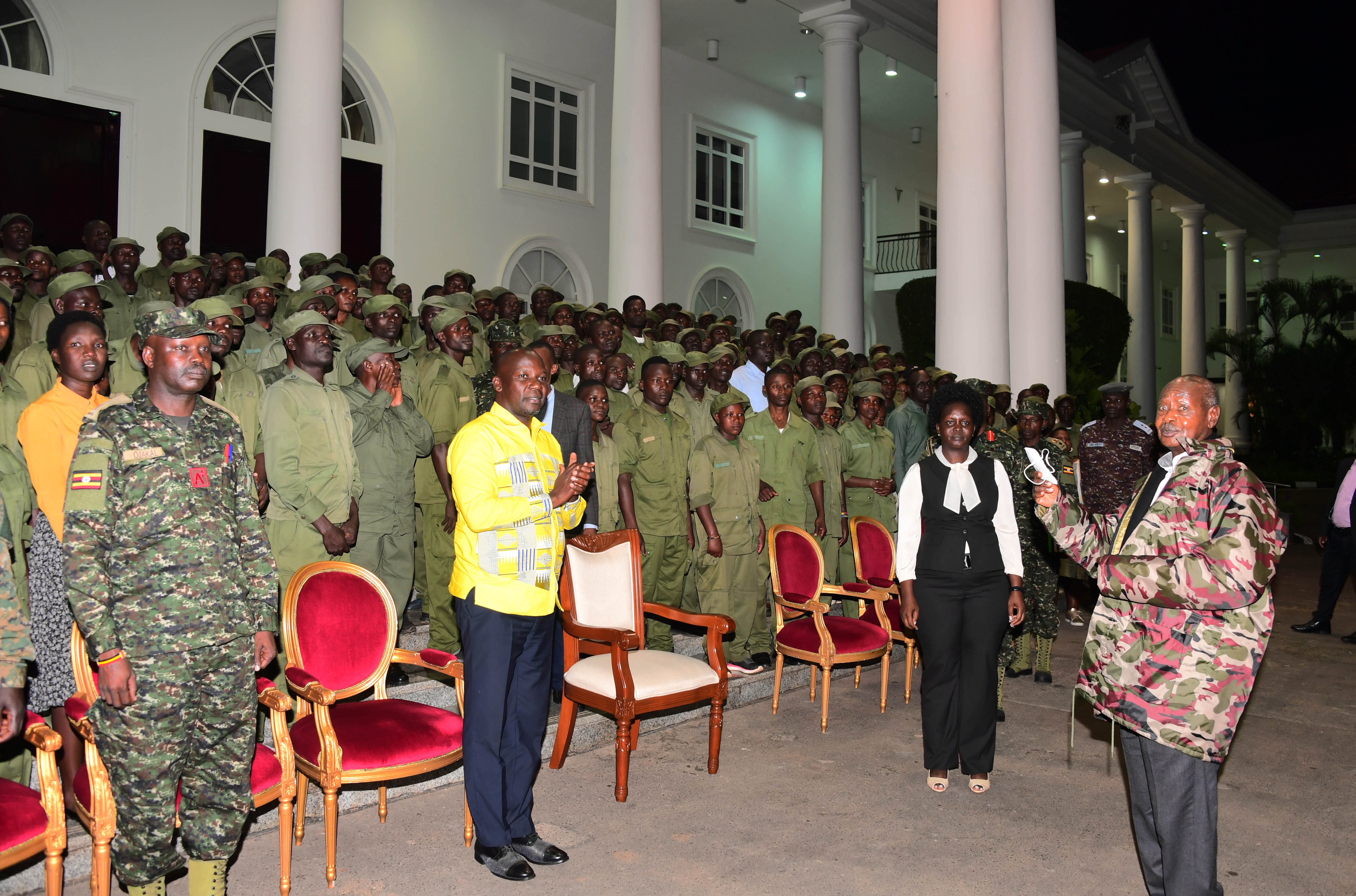 Museveni Welcomes Group of Former Opposition Youth to NRM