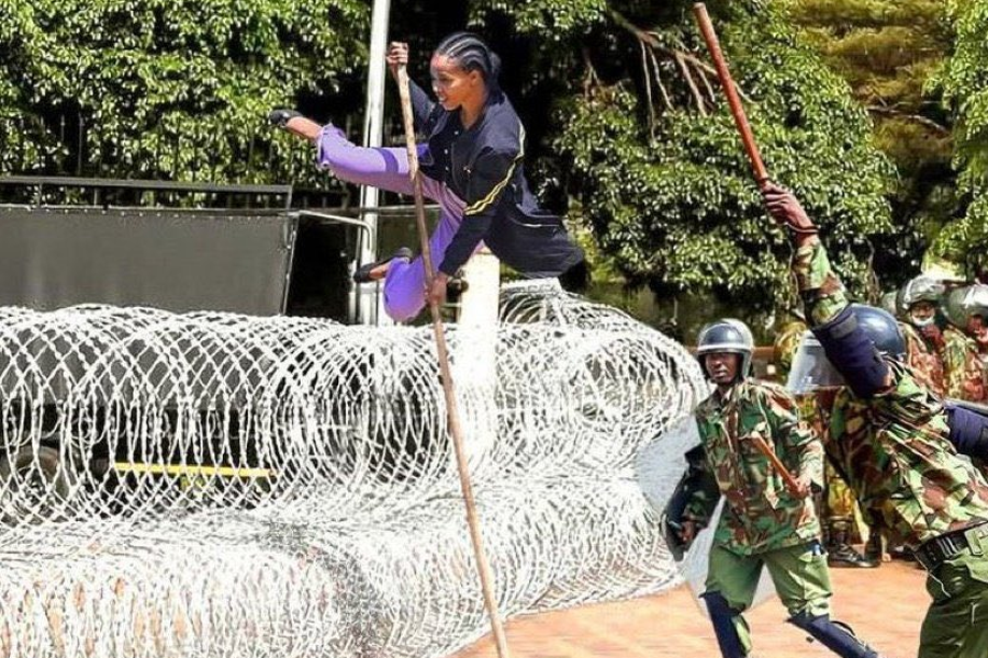 Kenya Erects Razor-Wire Barricades on State House Road as Gen Z ...