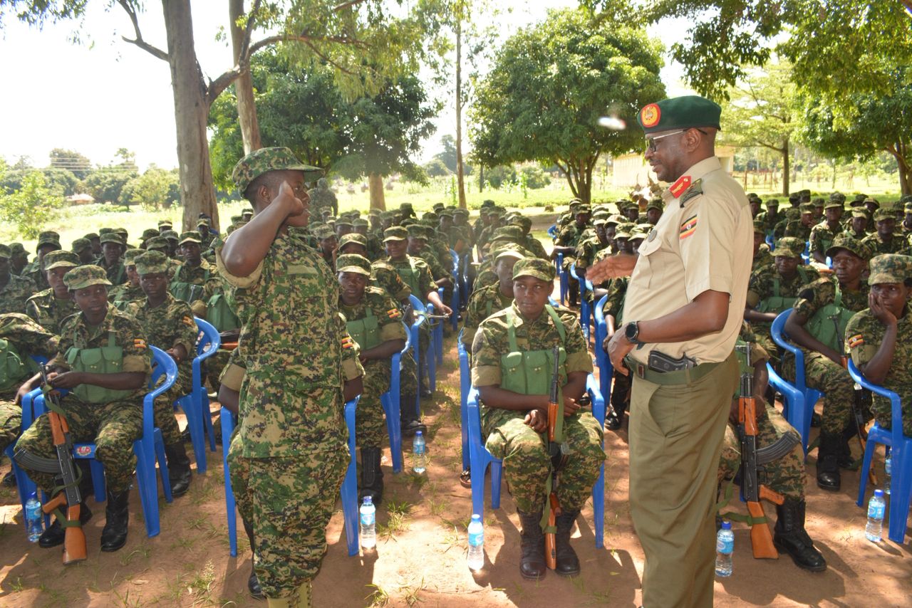 UPDF Commander Warns Women Soldiers Against Indiscipline, Lavish Lifestyle