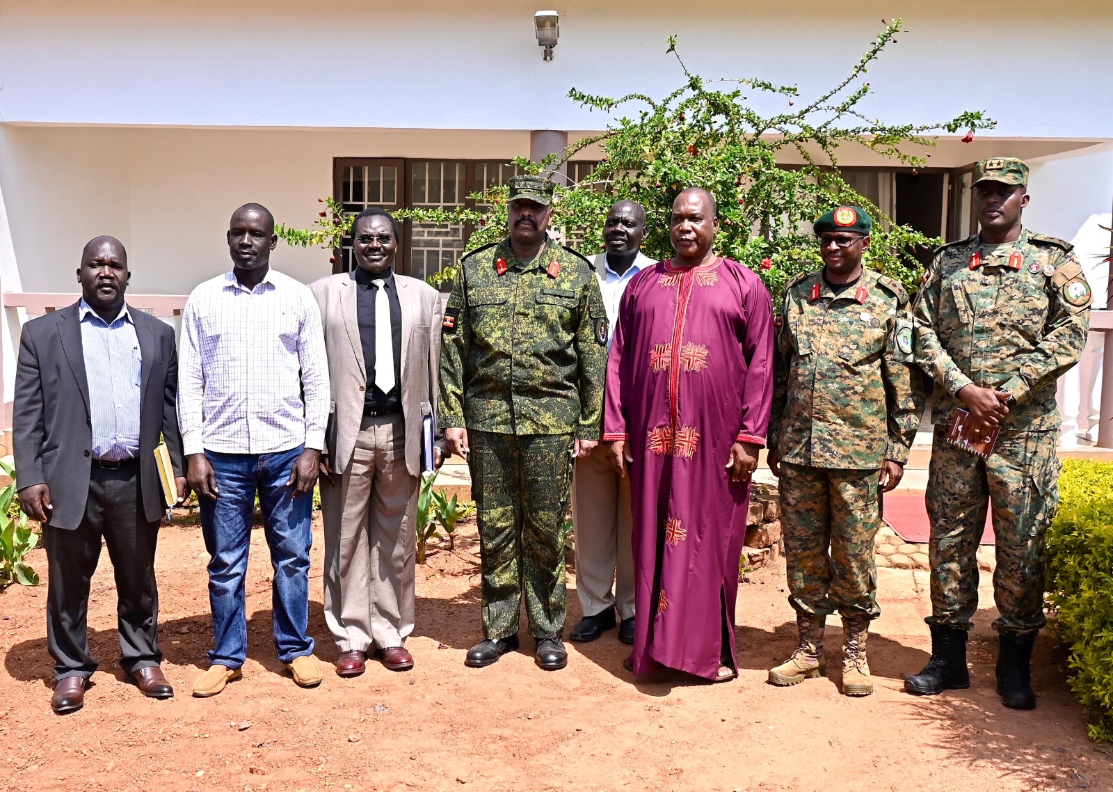 Gen Muhoozi Meets Acholi Paramount Chief in Push to Strengthen Civil-Military Ties