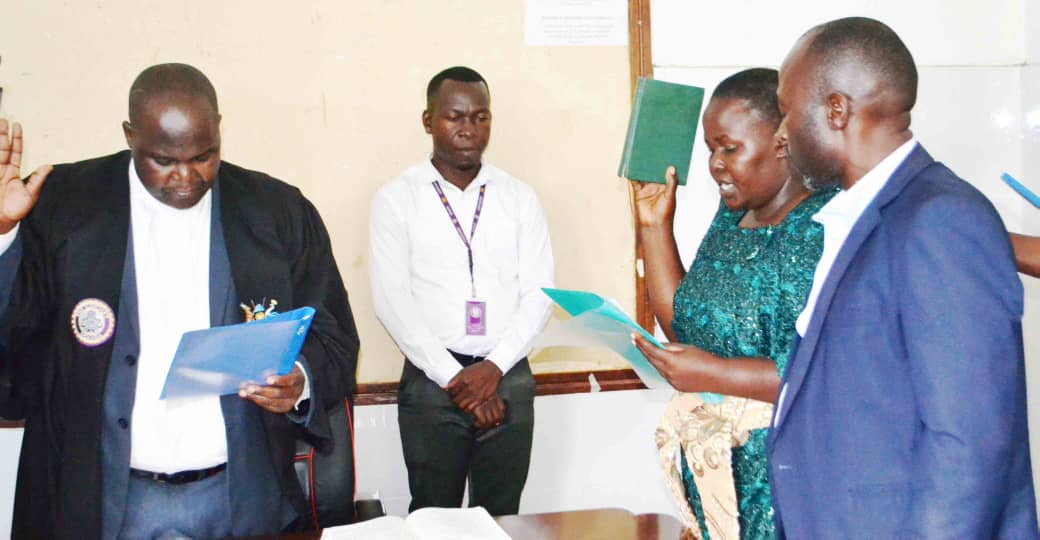 Sarah Sambya Sworn In as Acting Kamuli District Chairperson