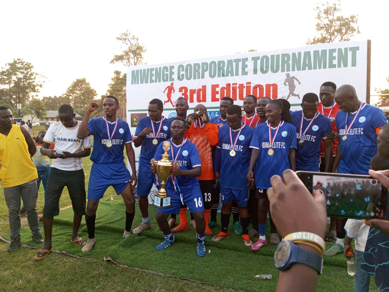 Hoima’s Corporate Veterans Stun Young Rivals to Clinch Mwenge Trophy