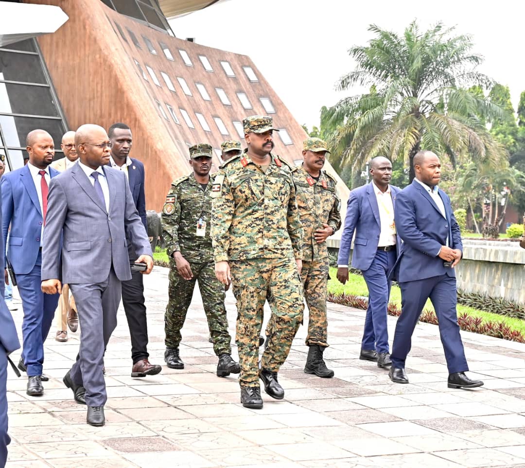 Muhoozi Ends DRC Visit with New Military Pact, High-Level Talks