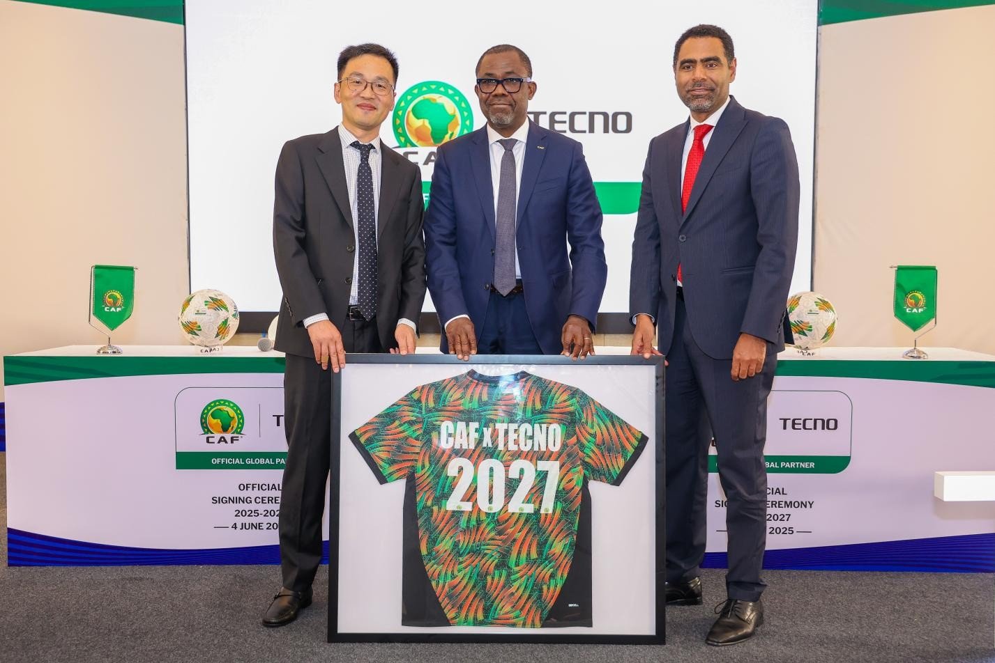 CAF Announces Tecno as Official AFCON , 2025, 2027 Global Partner