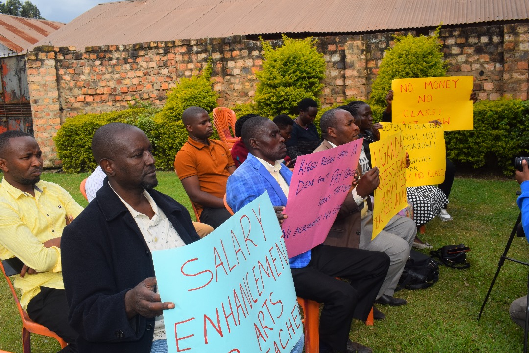 Kabale Arts Teachers Launch Strike Over Salary Disparities