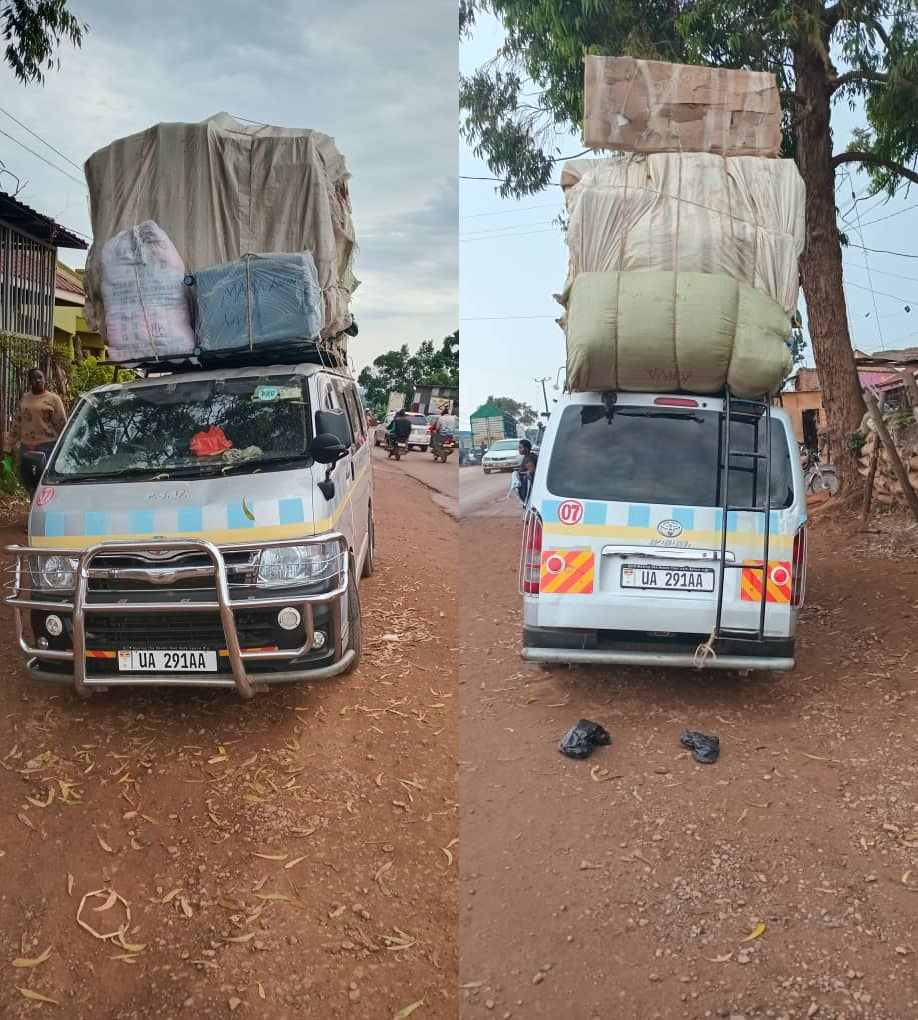 Driver Detained Over Dangerous Loading on Masaka Road