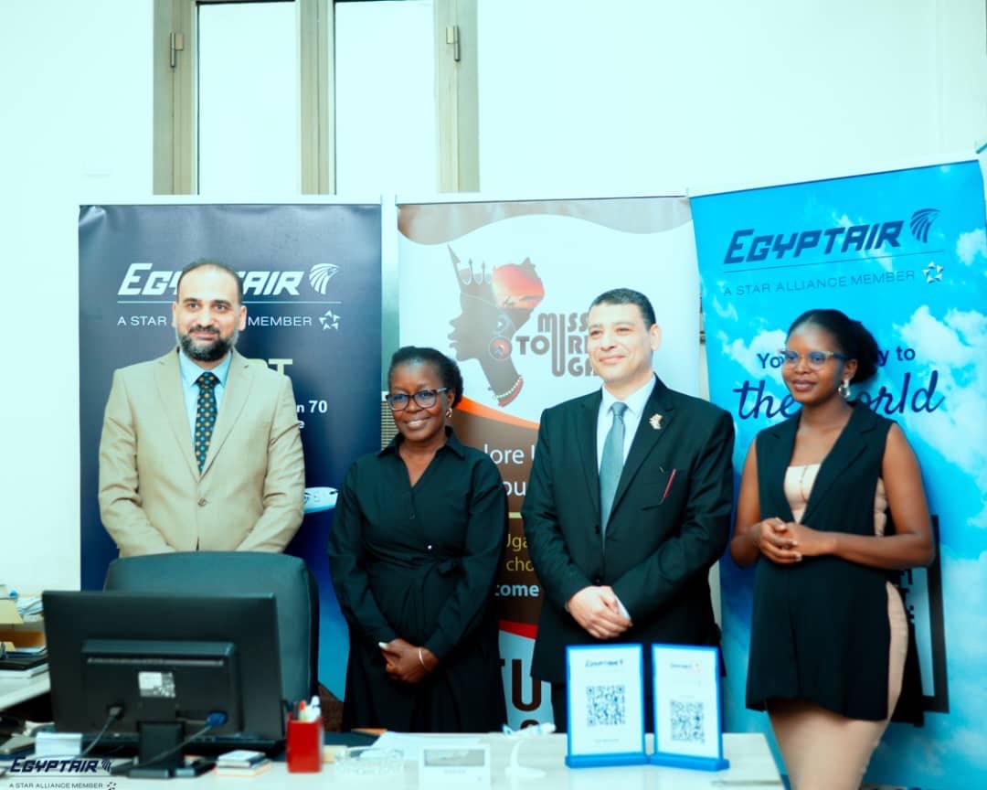 Miss Tourism Uganda Signs Deal with Egypt Air to Boost Tourism, Cultural Exchange