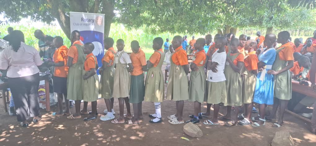 Rotary Club of Adjumani Launches School Outreach to Tackle Teenage Pregnancy, Dropouts