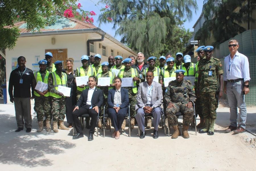 UPDF Soldiers Boost Aviation Security Capabilities In Somalia