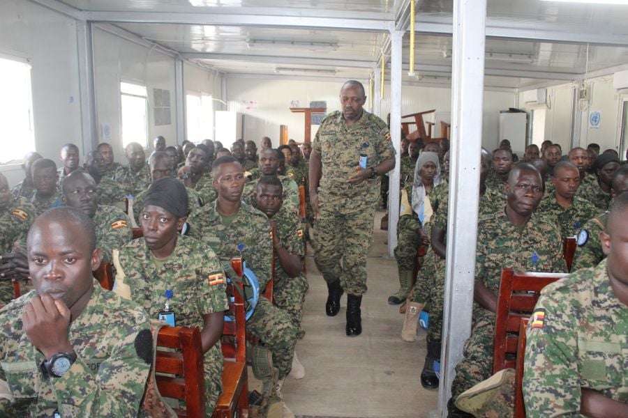 UPDF Soldiers in Somalia Urged to Prioritise Health for Operational Readiness