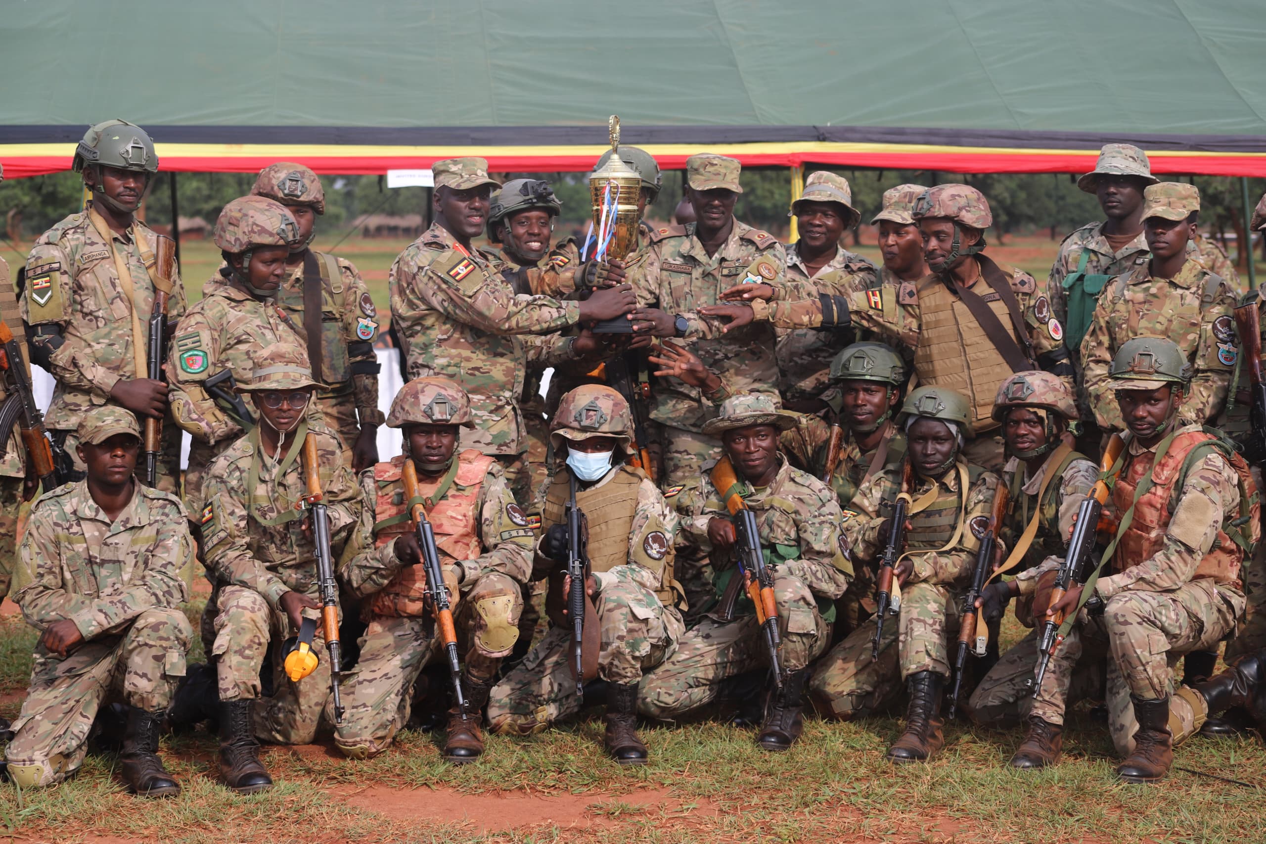 Col Bagonza Rallies SFC to Defend Uganda’s Freedom at Inter-Unit Rifle Competition Closure