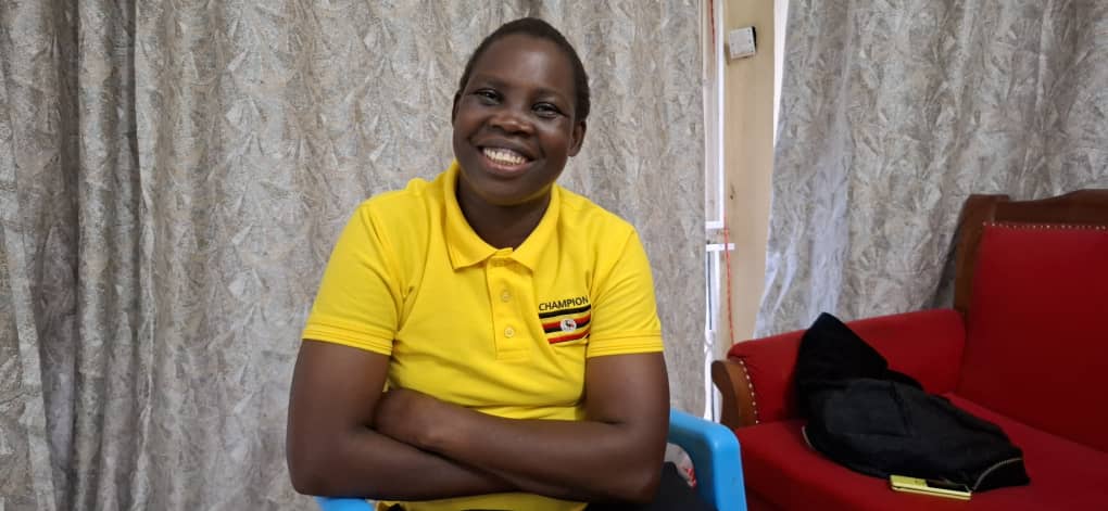 Steeplechase Legend Dorcus Inzikuru Campaigns for  Gen Moses Ali's  in Adjumani