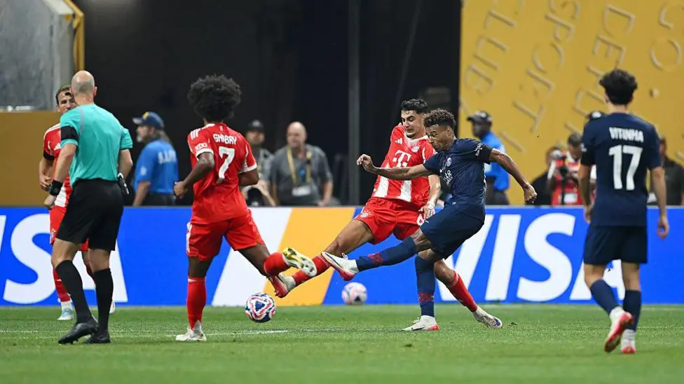 Nine-man PSG beat Bayern to reach Club World Cup semi-finals