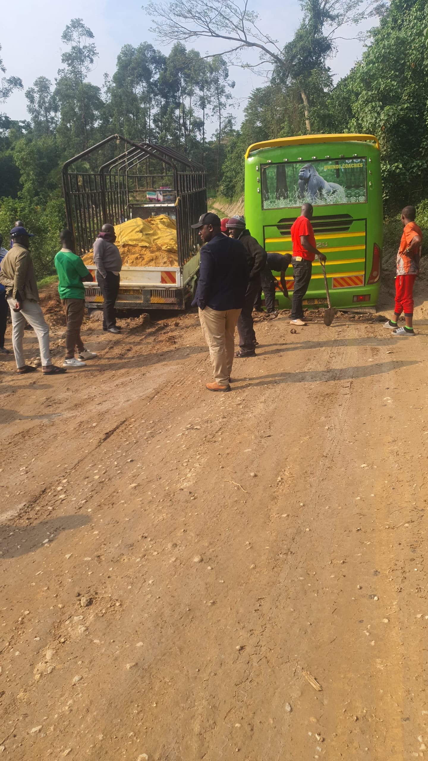 Travellers Stranded as Kanyatorogo-Butogota-Bwindi Road Becomes Impassable 