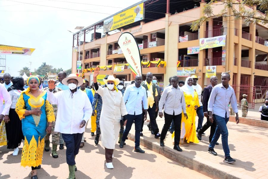 Museveni Commissions Busega Central Market