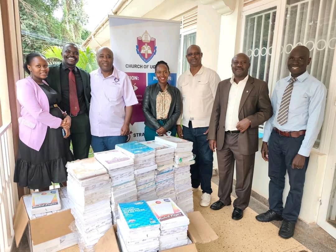 Church of Uganda Donates Scholastic Materials to Nakivale Refugee Camp