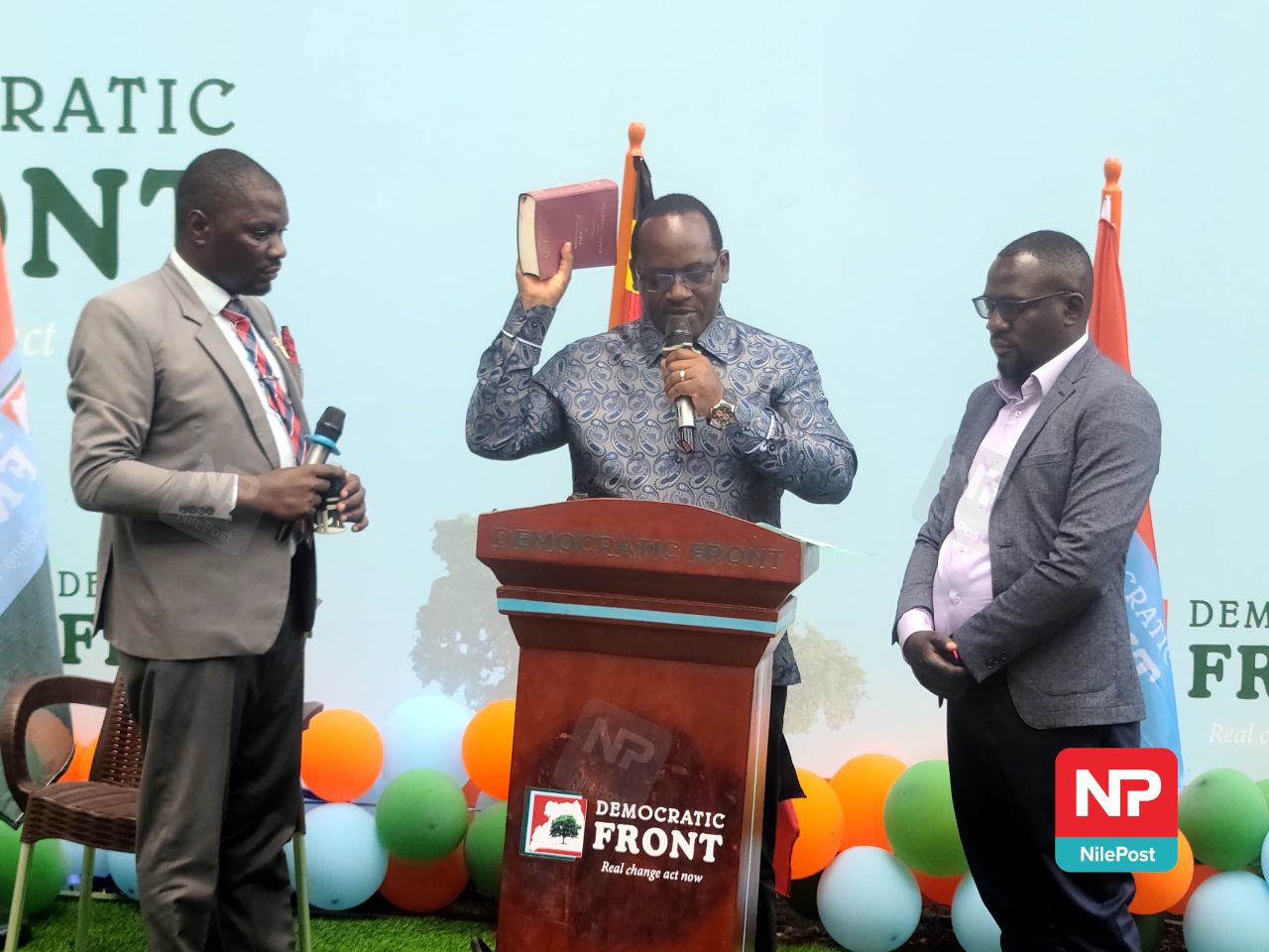 Democratic Front Swears in New National Executive Committee Members