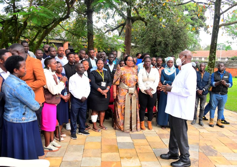 Museveni Engages Kampala Journalists on PDM Program Implementation