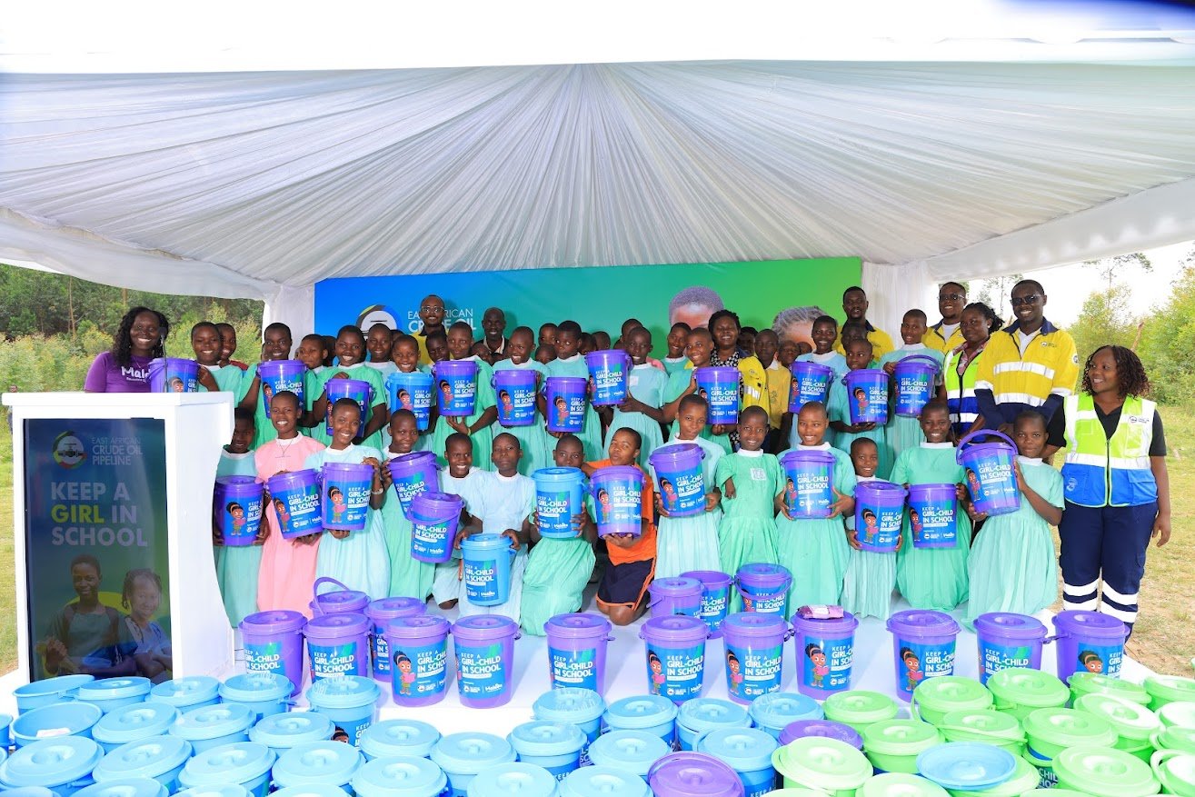 EACOP Partners with Malaika to Provide Dignity Hampers for Rural Schoolgirls