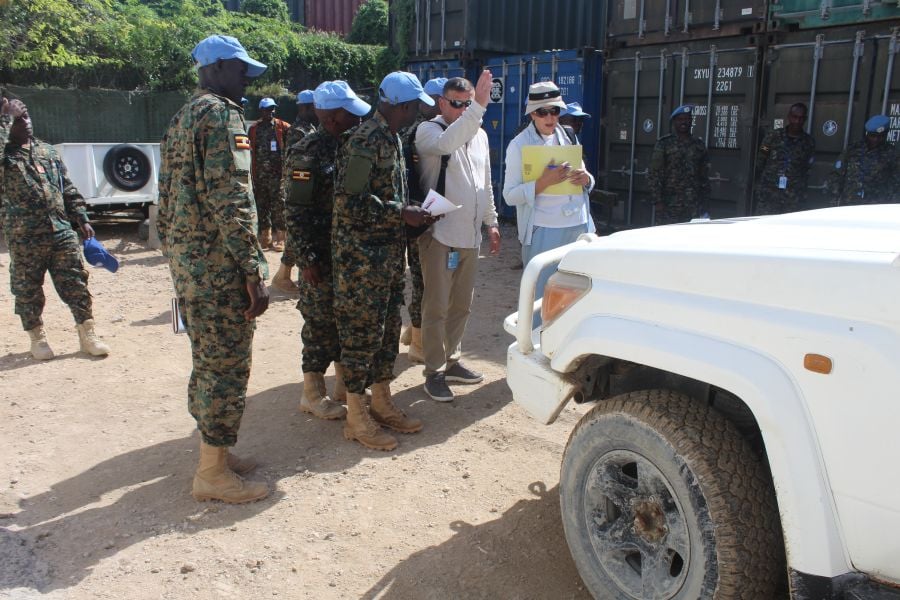 UN Conducts Routine Inspection of UPDF-UNGU-XI in Somalia