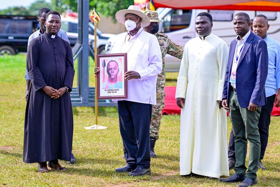 Museveni Calls for Devt of Martyrs' Birth Places into Pilgrimage, Religious Tourism Sites