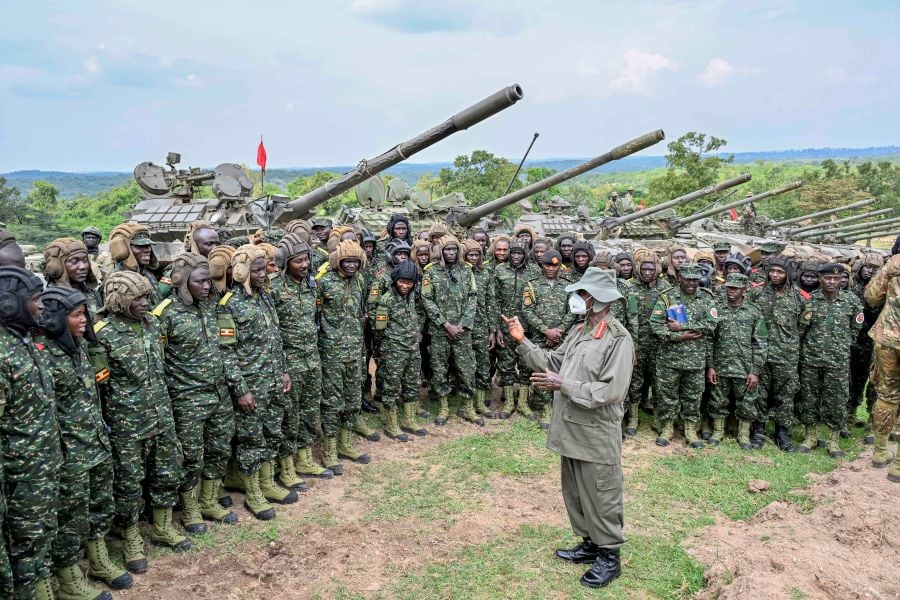 Museveni Passes out Over 400 UPDF Officers Trained in Advanced Warfare Tactics