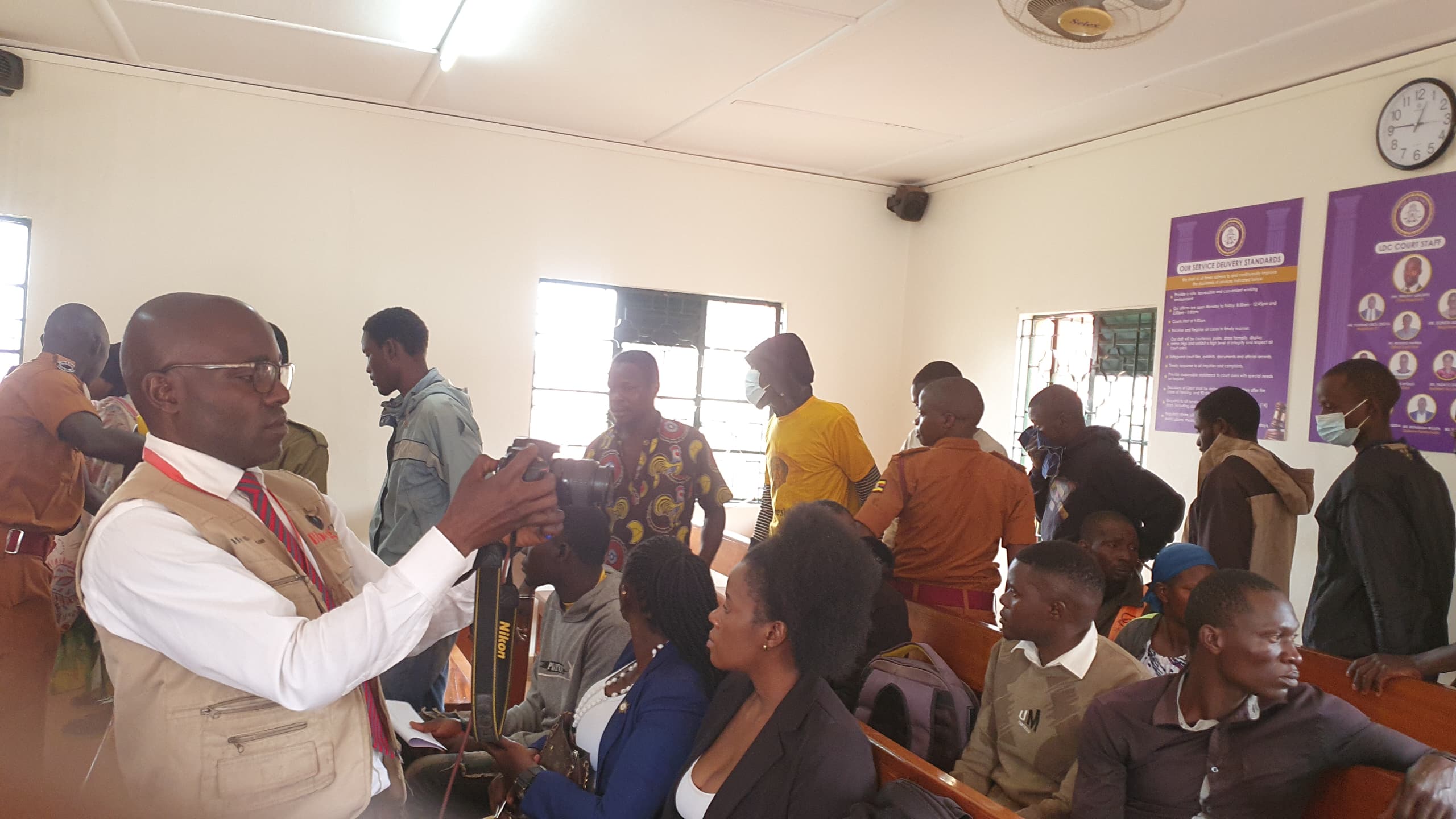 Rowdy NRM Supporters Tell Court They Were 'Abandoned by Party Officials'