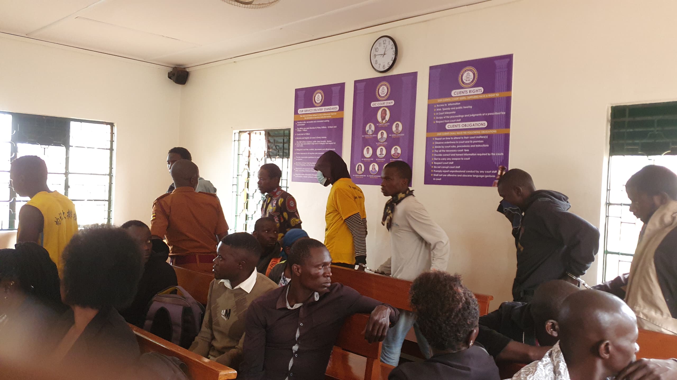 30 NRM Youth Supporters Remanded Over Robbery, Assault Allegations
