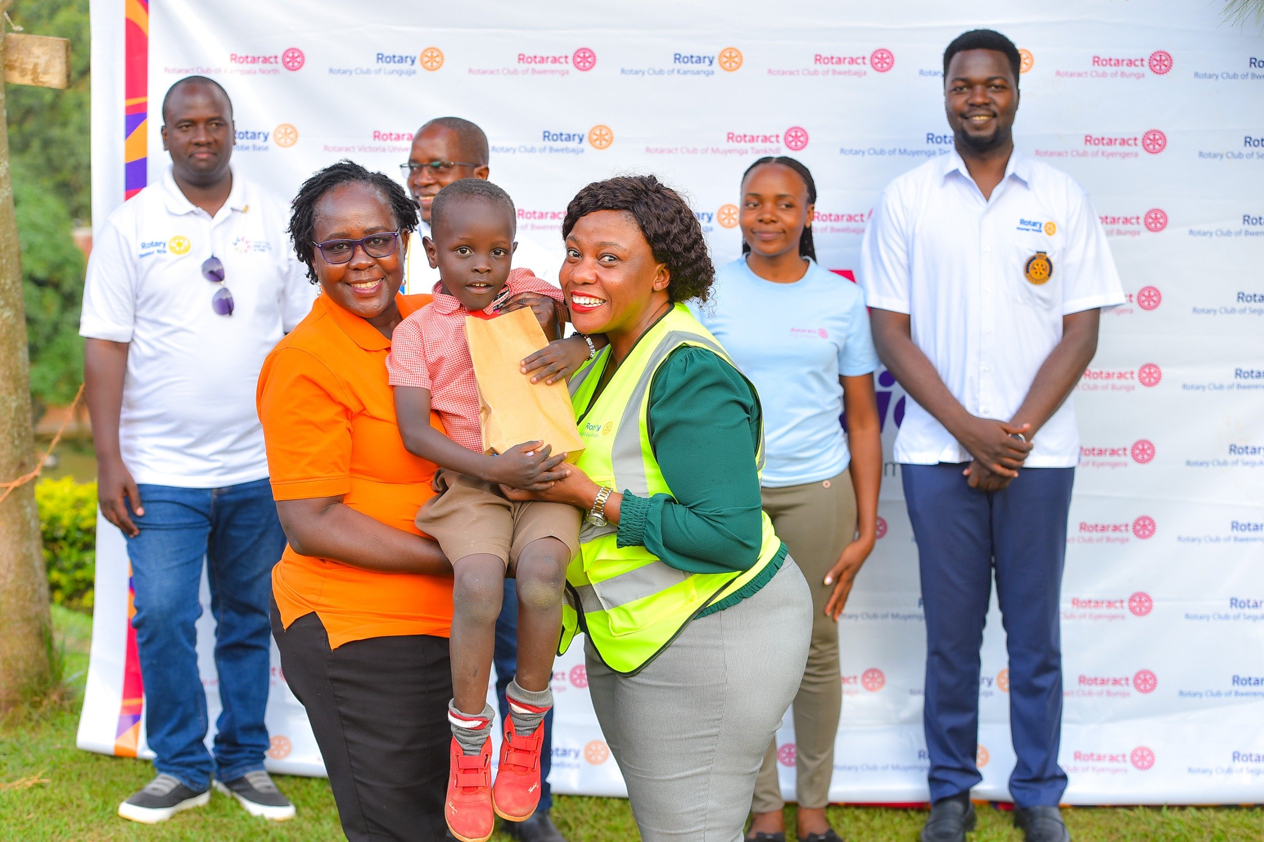 Rotary Brings Clean Water and Hygiene Education to Bugonga Primary School on Day Two of Seven Days of Service