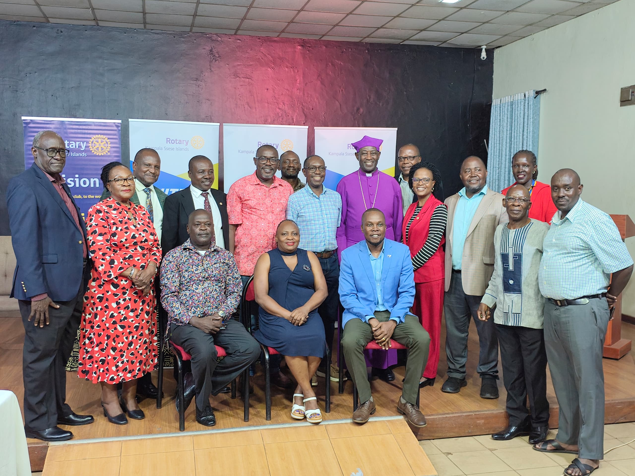 Archbishop Kaziimba Commends Rotary’s Role in social economic transformation