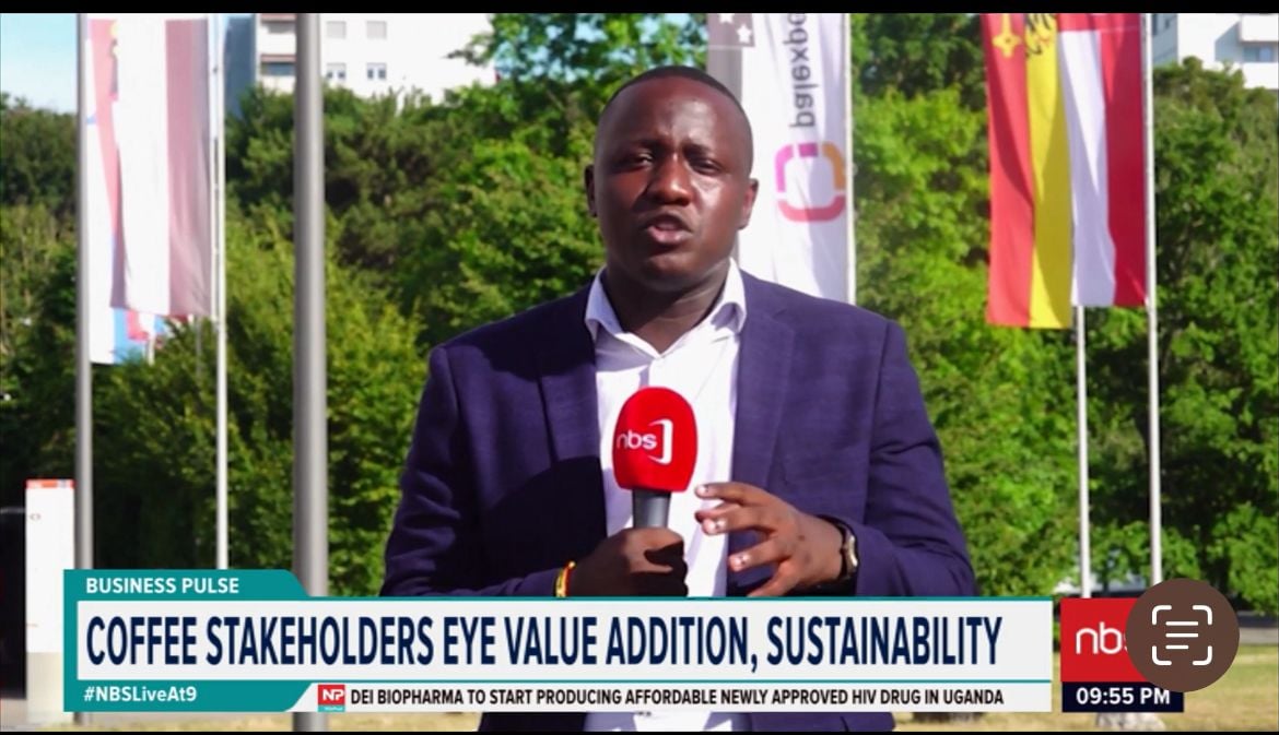 Victor Tayebwa Reports from Europe, Keeping NBS TV’s Mandate Alive