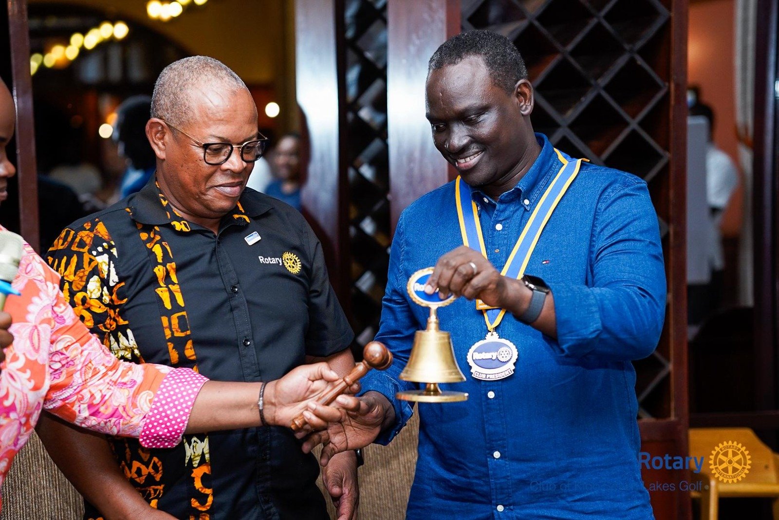 Next Media's Kin Kariisa Assumes Presidency of Rotary Club of Kigo Seven Lakes Golf