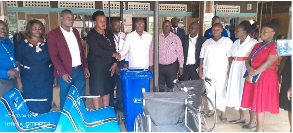 Centenary Bank Donates Medical Supplies Worth Shs10m to Kamuli Mission Hospital