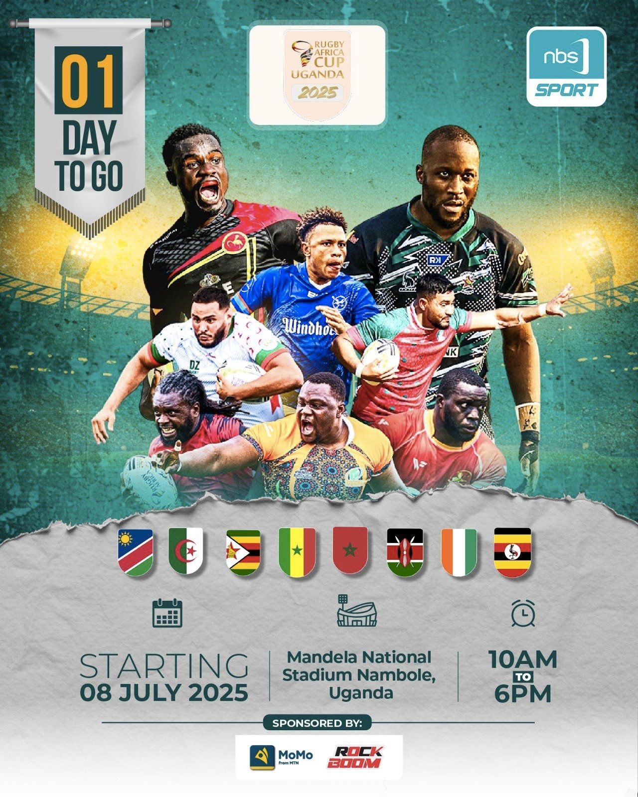 Experience the Rugby Africa Cup 2025 Live with NBS Sport’s Expert Coverage