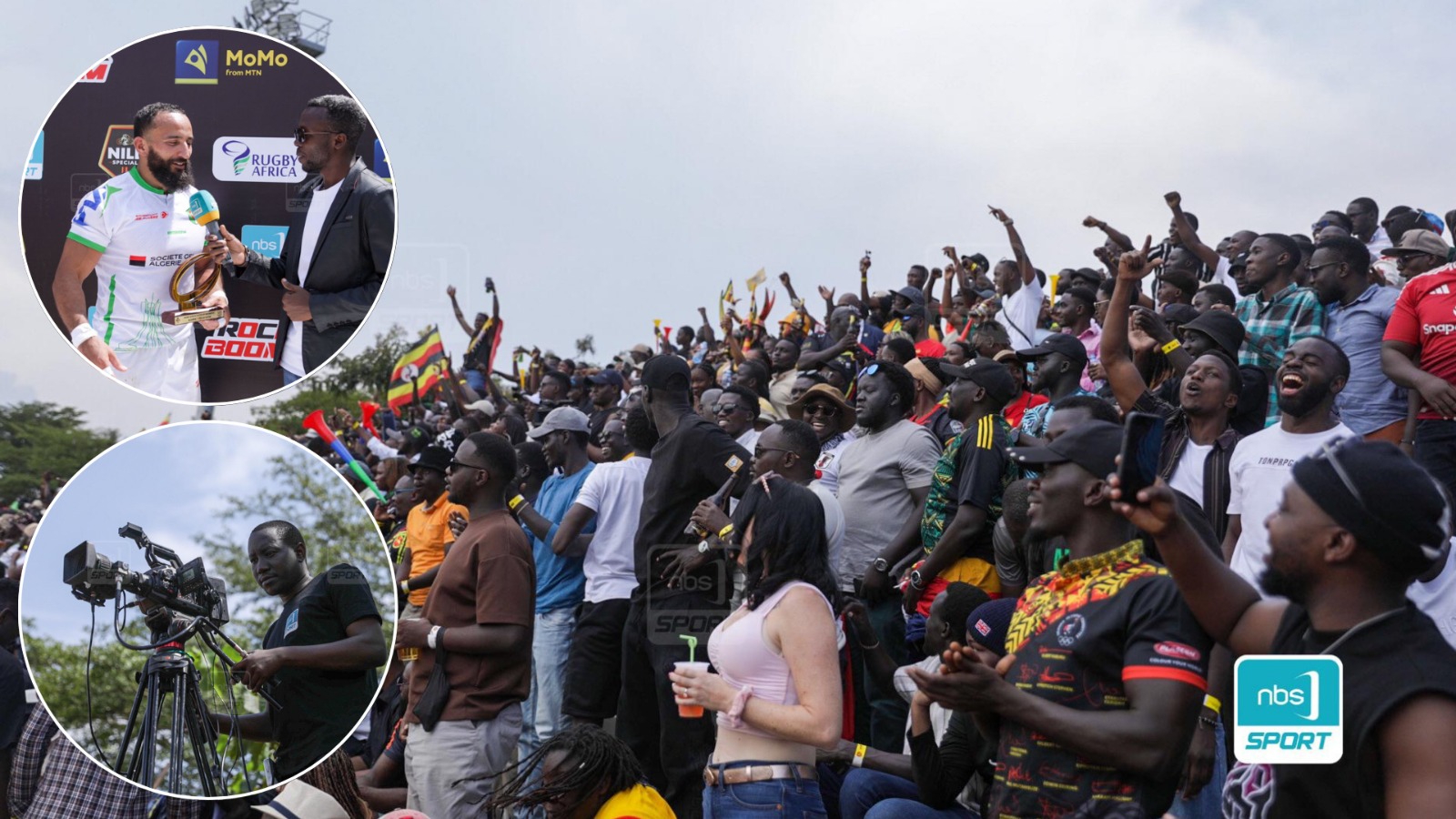 NBS Sport Continues to Raise the Bar with Day Two Production of Rugby Africa Cup