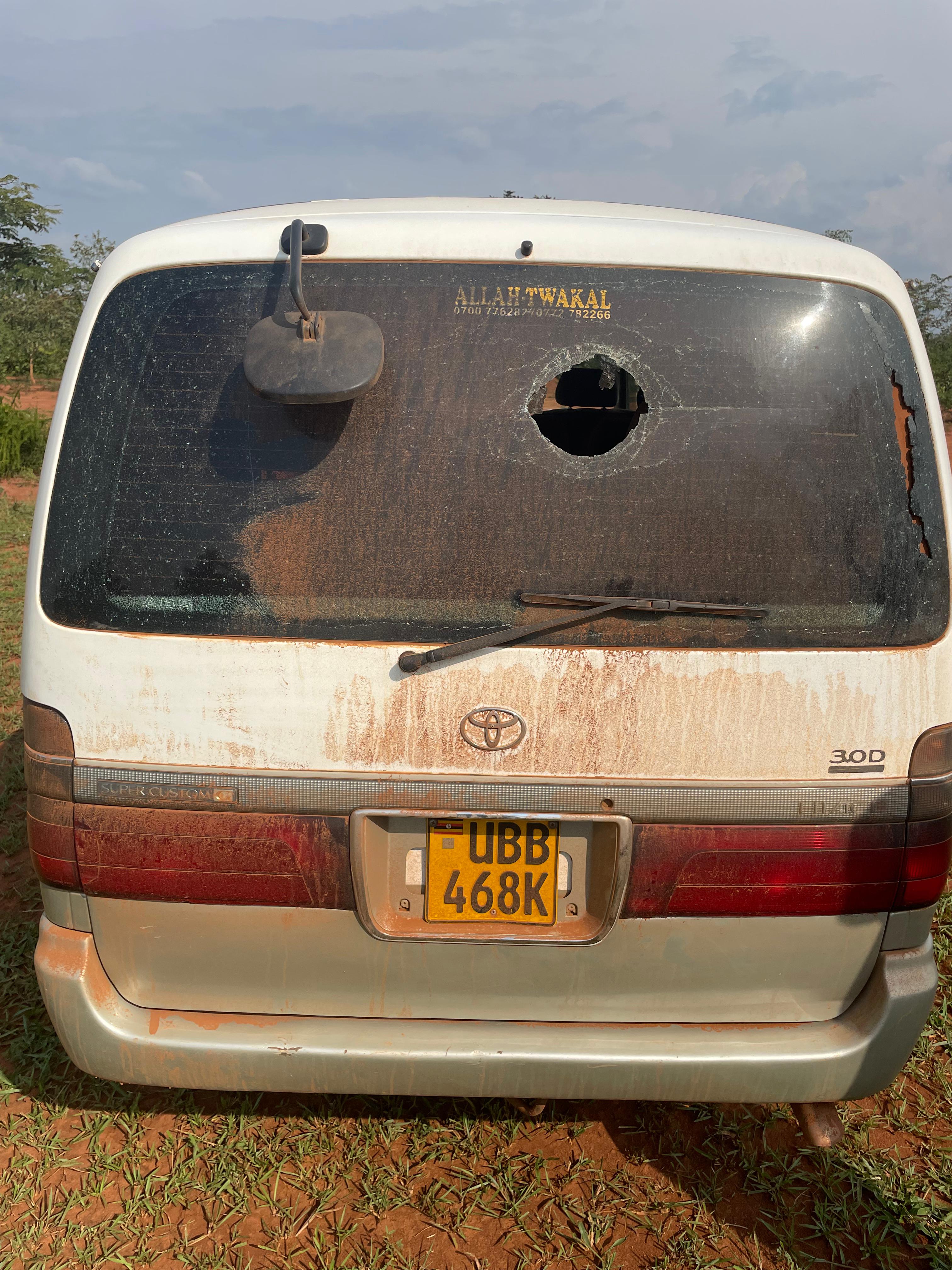 Nakaseke North: Nakaseke MP aspirant  Ndamira survives attack, car damaged