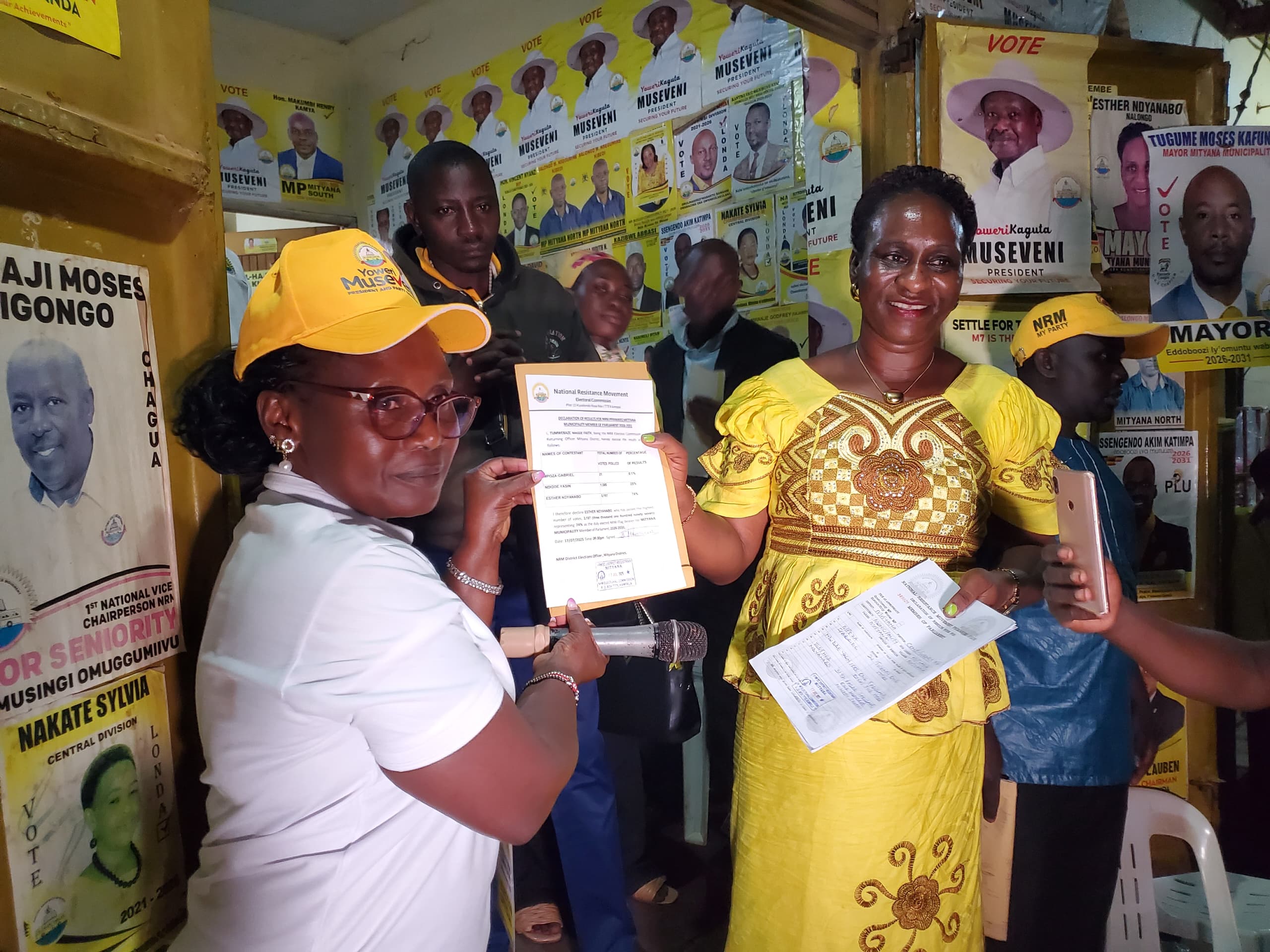 Ndyanabo Takes Mityana Municipality Flag with Landslide Victory