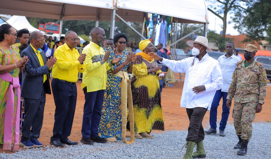 Museveni Rallies Wakiso Leaders on Wealth, Job Creation