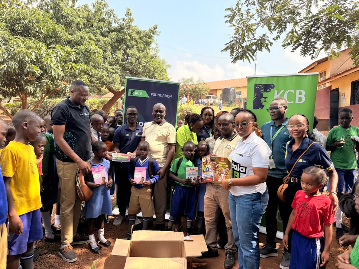 KCB Champions Education, Environment During Visit at Naguru's St.Jude Primary School