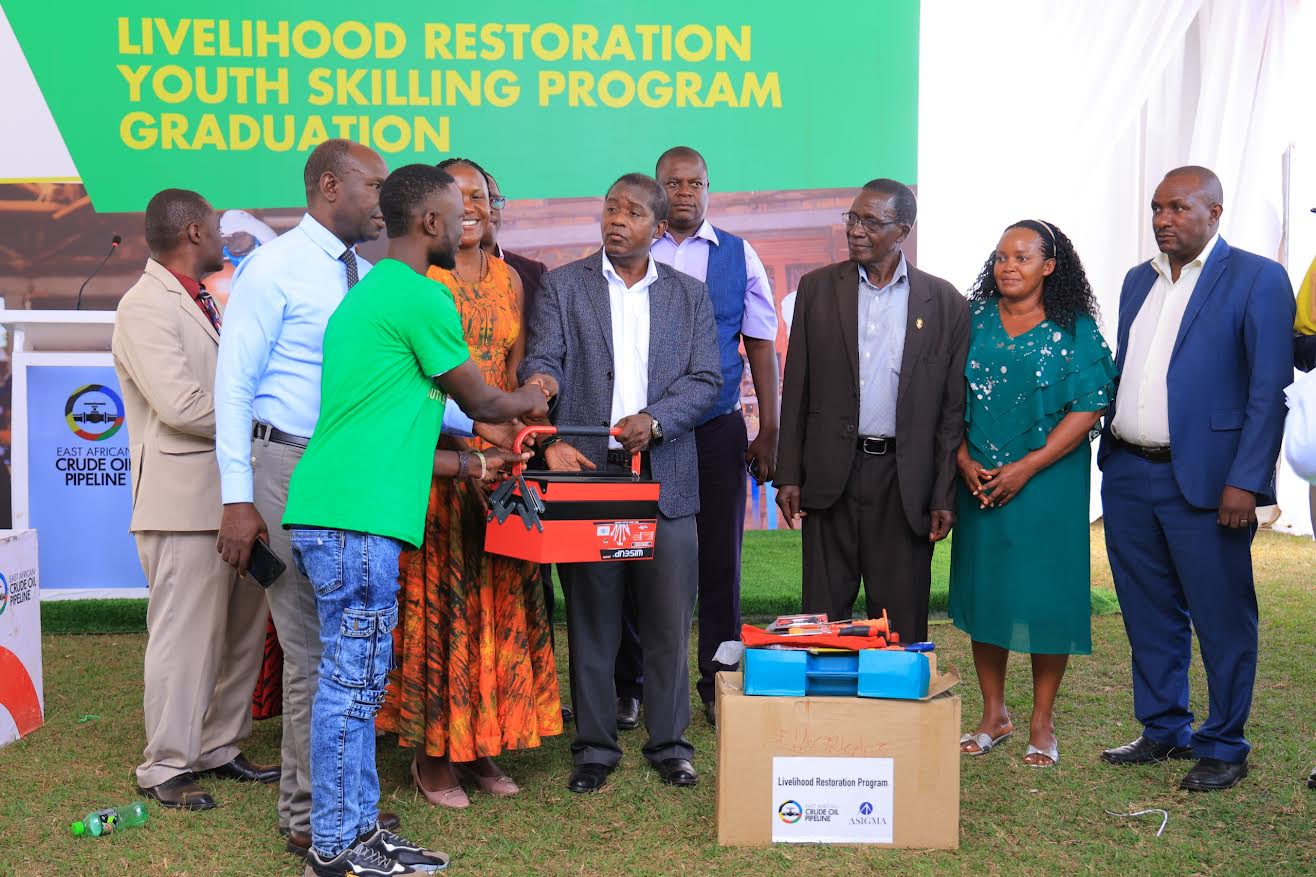 EACOP Empowers Youth from Pipeline-Affected Households with Vocational Skills 