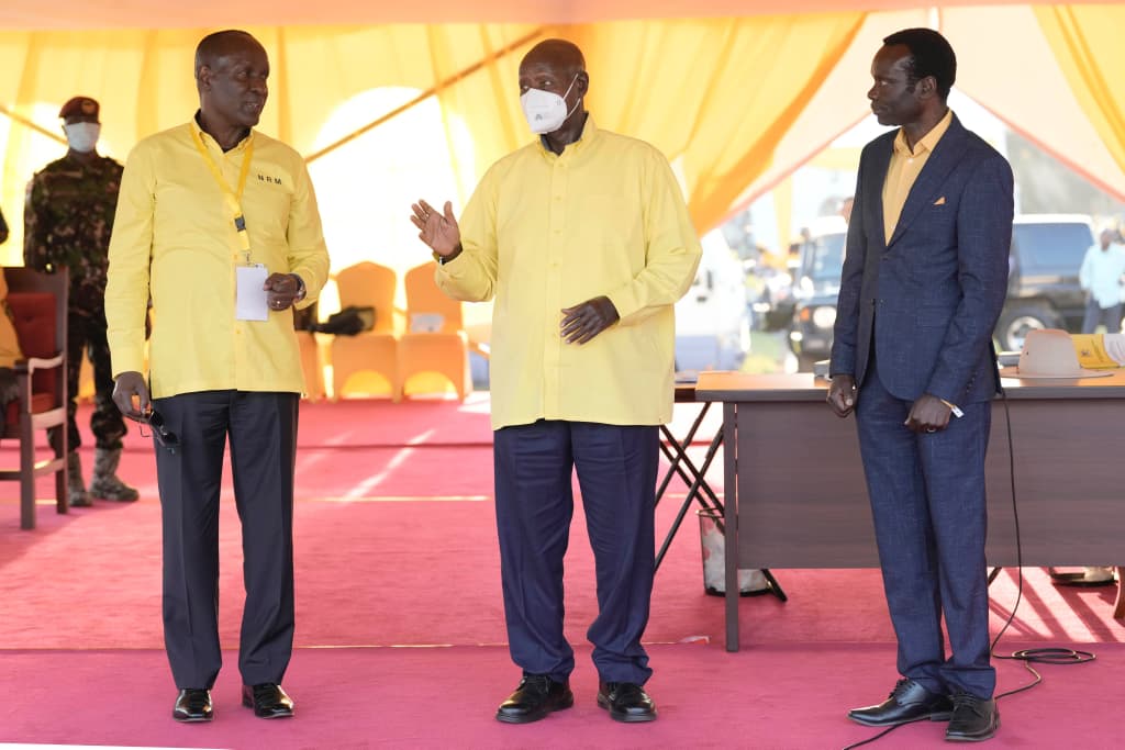 Museveni Commends Mukula for Withdrawing from NRM CEC Race