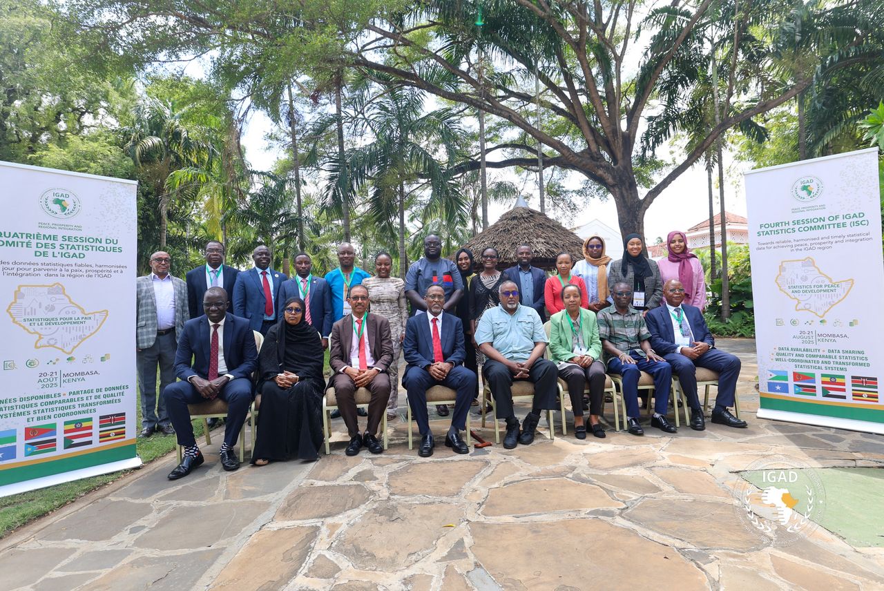 UBOS' Dr.Mukiza Calls for Stronger Data Protection at IGAD Meeting in Kenya