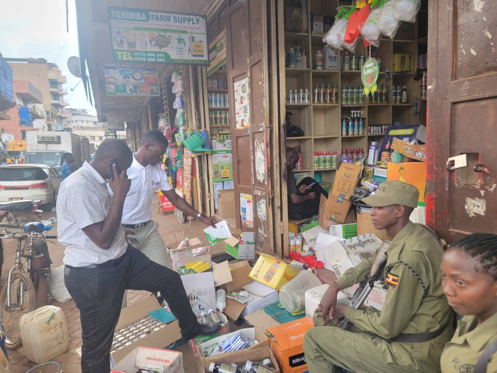 Anti Counterfeit Network, Ministry of Agriculture Raid Container Village in operation targeting fake agro-chemicals