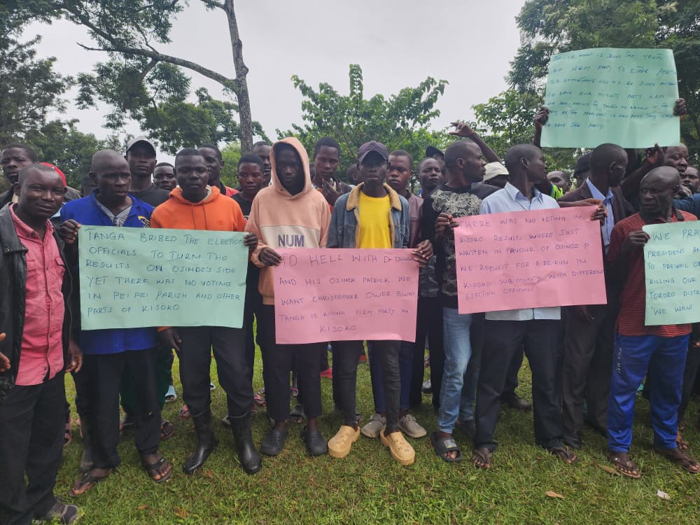 Tororo NRM Voters Protest Results From Party Primaries, Demand Rerun